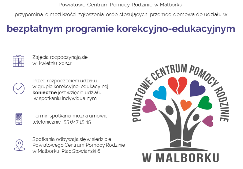 Bezpłatny program korekcyjno-edukacyjny