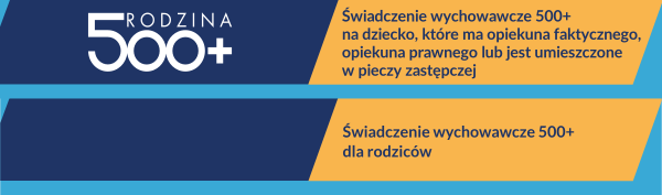 Rodzina 500+ Świadczenie wychowawcze 500+